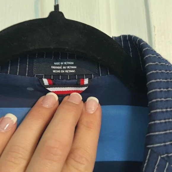 NWT Tommy Hilfiger Flag Blue Suit Jacket Multiple Sizes (boys 14&18) - Picture 4 of 7